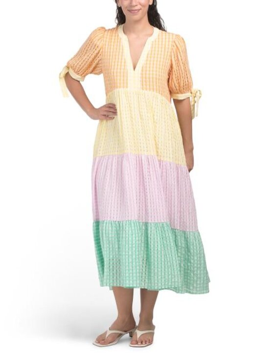 English Factory Dresses & Skirts - ENGLISH FACTORY Color Block Midi Dress